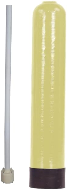 US Made 9" x 48" Resin Mineral Tank for Filter or Softener with riser distributor tube included (Almond)