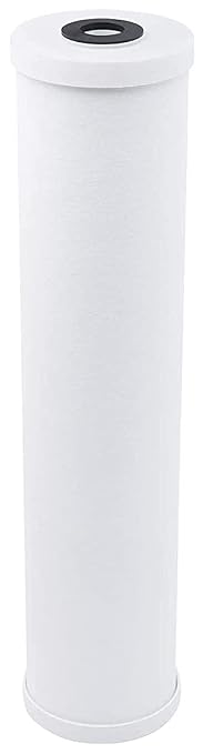 Pentair Pentek 150233 Big Blue Carbon Water Filter, 20-Inch, Whole House Heavy Duty Radial, Reduces Sediment and Chlorine Taste & Odor
