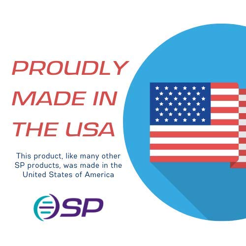 SP Bel-Art Safety-Labeled 2-Color Saline Solution (No Diamond) Wide-Mouth Wash Bottles; 500ml (16oz), Polyethylene w/Natural Polypropylene Cap (Pack of 6) (F11646-0617)