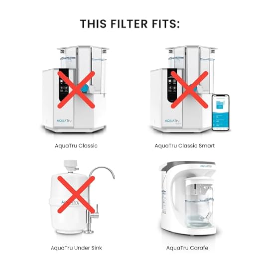 AquaTru Carafe AT100 2-Stage Pre/Carbon Filter | Reduces Sand, Silt, Sediment, Rust, and Particles | Activated Carbon Reduces Chlorine Taste and Odors