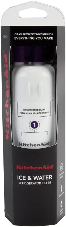 KitchenAid® Refrigerator Ice and Water Filter 1 - KAD1RXD1, Single-Pack, Purple (Pack of 2)