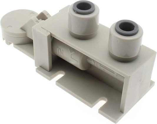 FDXGYH Leak Protection Valve with 1/4” Quick Connect Leak Detector and Shut-Off Valve for Reverse Osmosis and Under Sink Water Filtration System