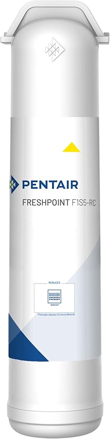Pentair FreshPoint F1S5 Replacement Cartridge, Sediment Water Filter, PFAS Water Filter, NSF Certified to Reduce PFOA/PFOS, 675 Gallon Capacity