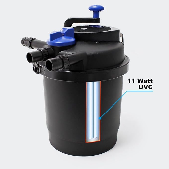 Grech CPF-12000x UV Pond Filter 11W, 2642gph