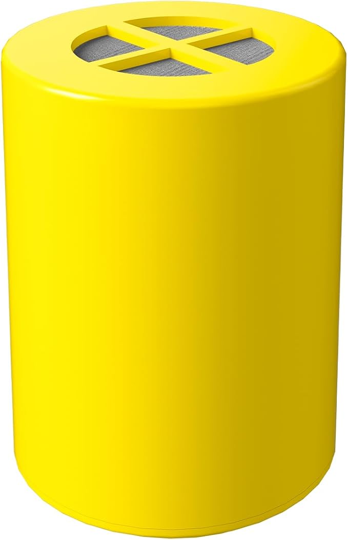 Replacement Filter Compatible with Afina -1 Pc | KDF & calcium sulfite media reduces chlorine. Compatible with Afina shower filters. Tool-free easy install.
