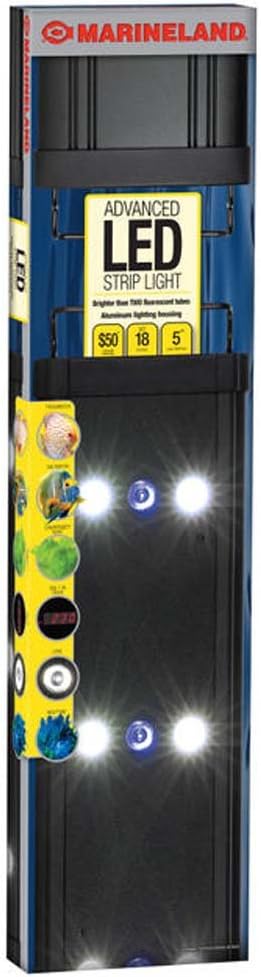 Marineland Advanced LED Strip Light for Salt & Fresh Water Aquariums