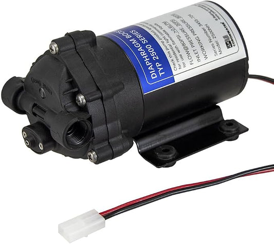 RO Booster Pump 24V 50 GPD Reverse Osmosis System