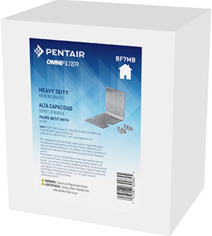 Pentair OMNIFilter BF7MB Mounting Bracket for Use with BF7 and BF9C Heavy Duty Big Blue Water Filter Housings