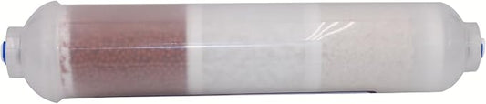 PureT Alkaline Remineralization RO Filter, 2"x10", 1/4" EZ Connect | NSF certified, raises pH, adds calcium & magnesium - RO system mineral enrichment - Homeowners upgrading RO water