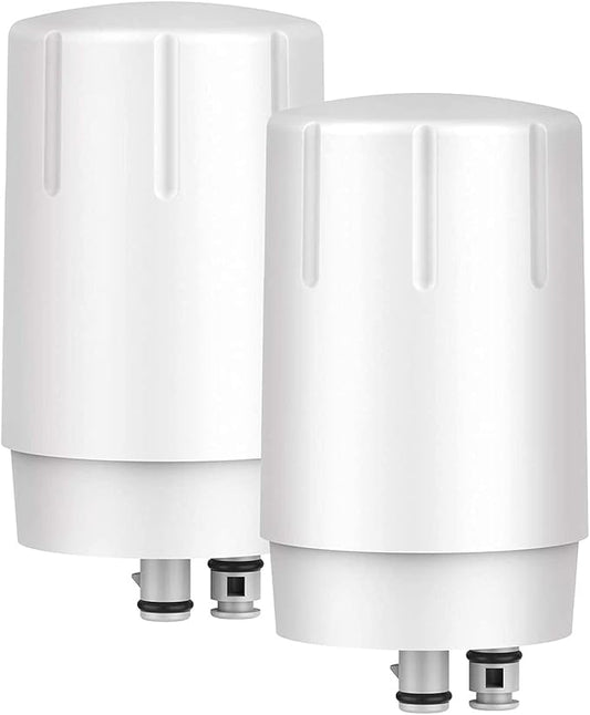 GLACIER FRESH Faucet Filter Replacement, Replacement for Brita Faucet Filter, 36311 On Tap Water Filter, Compatible with FR-200, FF-100, and All Brita Tap Water Filters (Pack of 2)