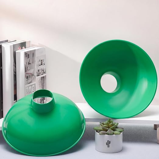 Vesici 2 Pack Extra Large Wide Mouth Funnel 2.5" x 10" Multi Purpose Filling Funnel Plastic Reusable for Water Softener Resin Tanks Carbon Media Jar Filling Use (Green)