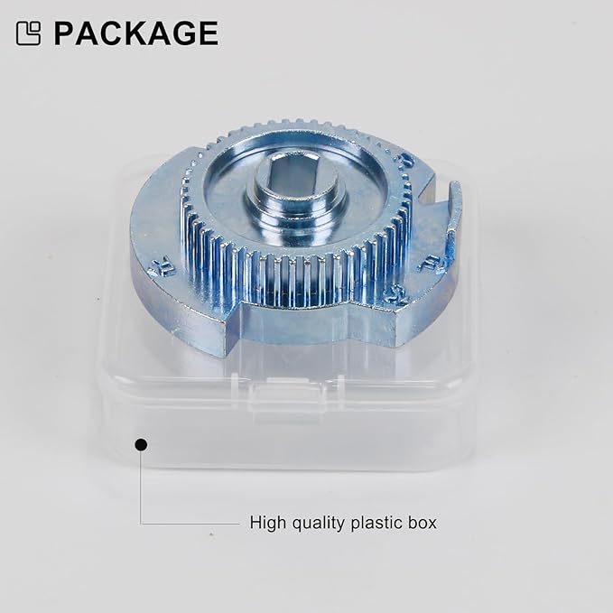 7284964 Water Softener Parts - High Flow Metal Cam and Gear for Water Softeners Easy to Install