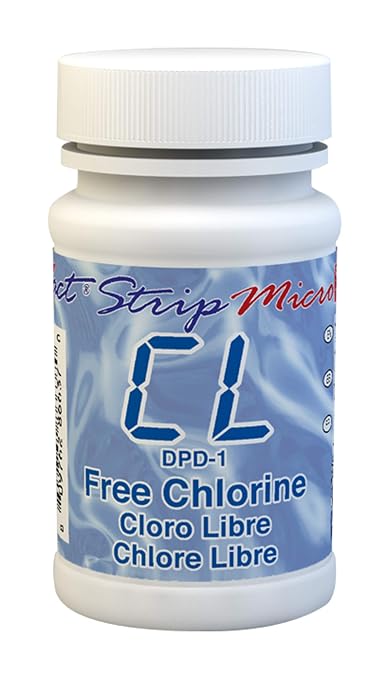 eXact Industrial Test Systems 486639-II Micro & 486637 DPD-1 Micro Free Chlorine Strip for Pho, Total Alkalinity Strip
