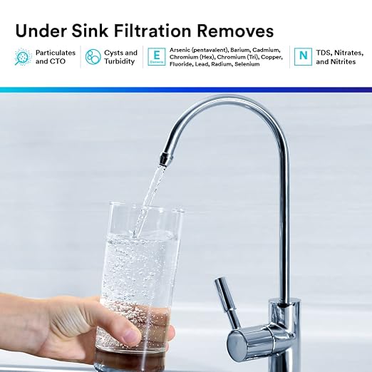 3M Aqua-Pure Under Sink Reverse Osmosis Water Filter System 3MRO501,98088