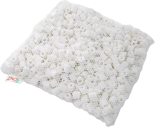 CNZ Premier Bulk Bio Ceramic Rings Filter Media for Aquarium Koi Fish Pond Reef Filter (10-lbs)