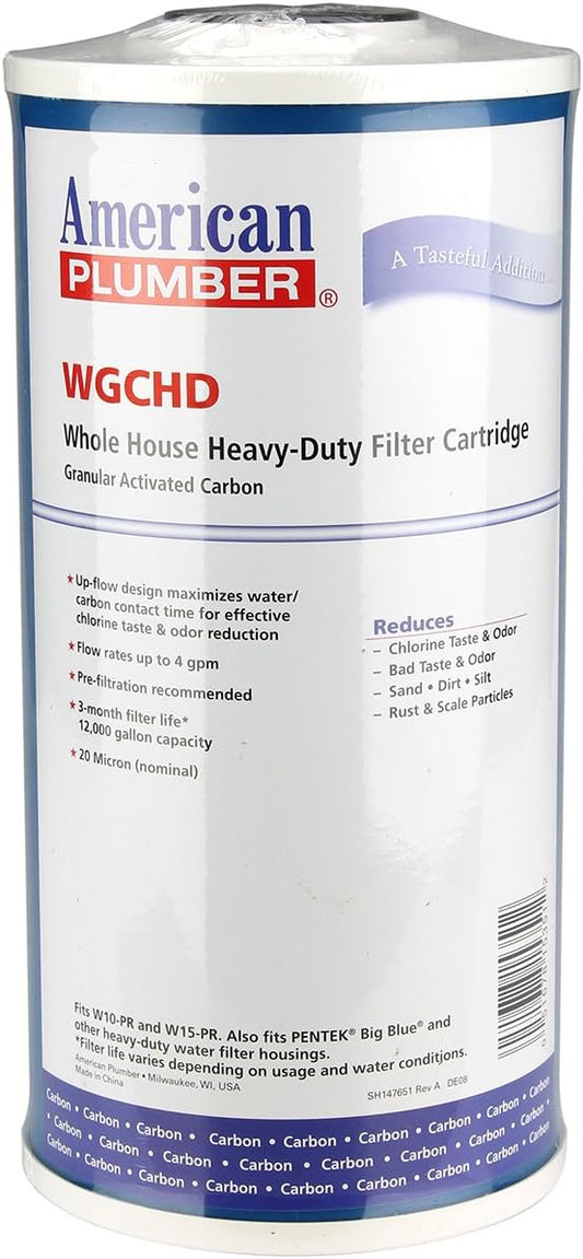 American Plumber WGCHD 155153-51 Heavy Duty Taste and Odor Replacement Cartridge
