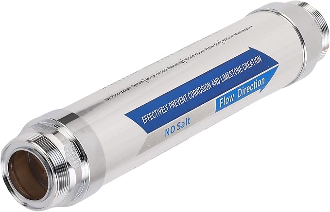 Water DESCALER Non Salt Magnetic Stainless Steel Water Softener System for Whole House (3/4 inch (DN20))
