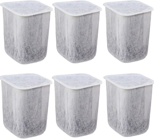 Green Piece® Filter Pods for Countertop Water Distiller – 6 Pack (12-Month Supply) Coconut Shell Activated Carbon – Removes Chlorine, VOCs & Odors – Long-Lasting Distiller Filter Replacement