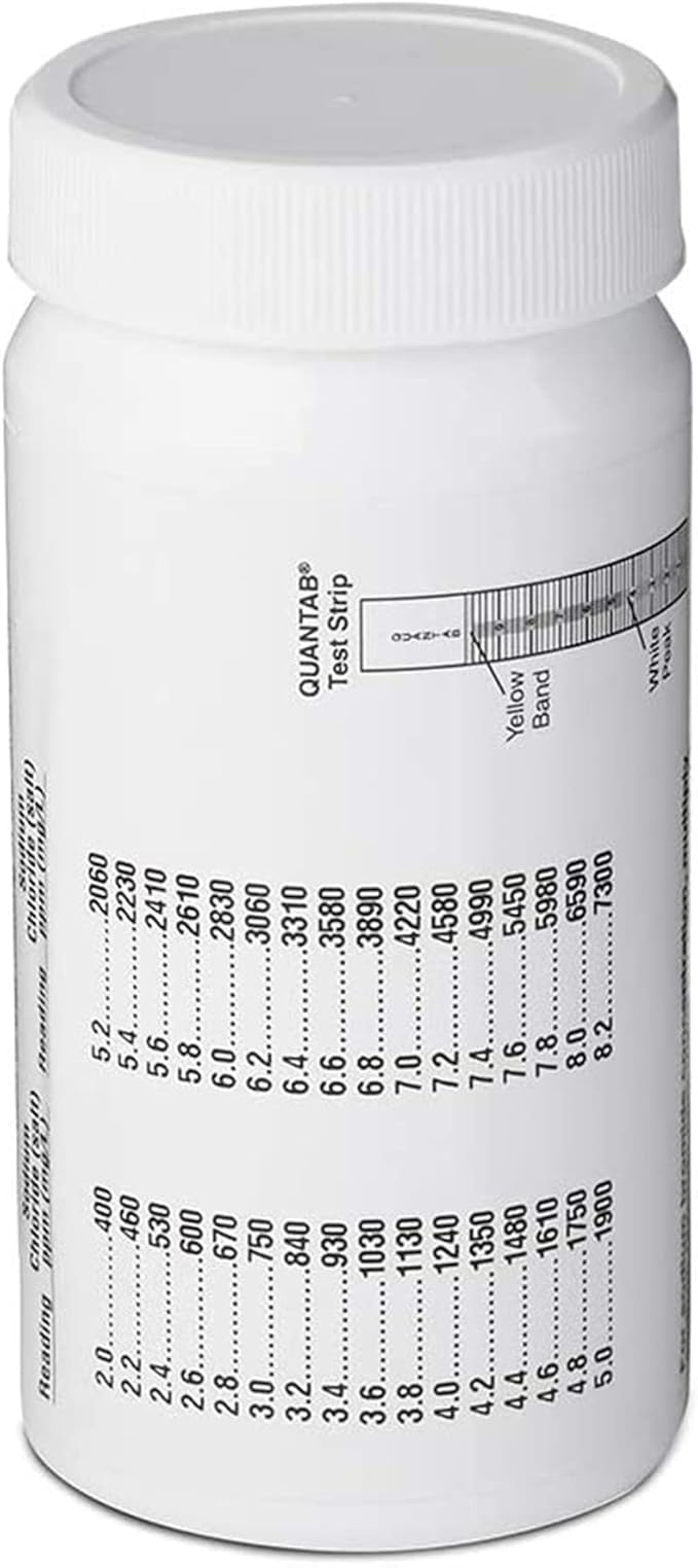 AquaChek Salt Titrators, White (561161)