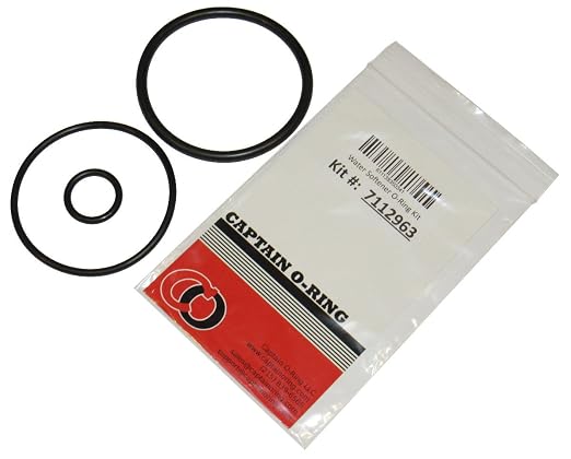Water Softener O-Ring Seal Kit 7112963 / WS35X10001 for Kenmore, GE, and More Water Systems (Includes P/N: 7170296, 7170254, 7170270)