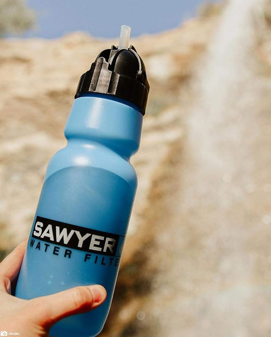 Sawyer Products SP140 Personal Water Bottle Filter, 34-Ounce,Blue (Pack of 2)