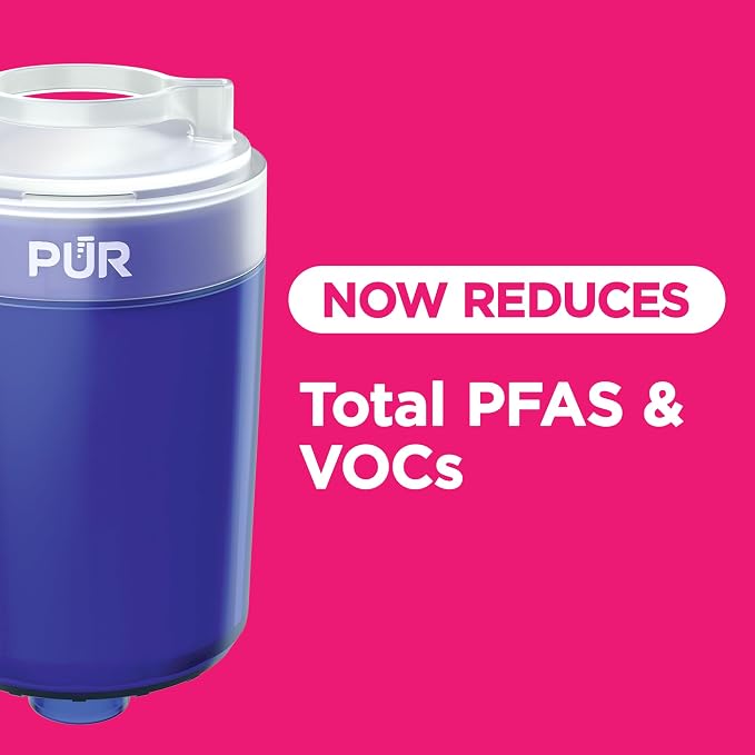 PUR Plus Mineral Core Faucet Mount Water Filter Replacement, 6 Pack for 18-Month Supply, Compatible Water Filter for Sink Faucet PUR Filtration Systems (RF-9999)