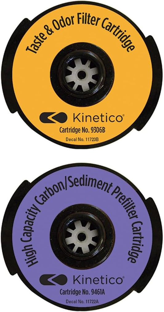 KINETICO K5 REVERSE OSMOSIS TASTE ODOR 9306B & CARBON SEDIMENT FILTER 9461A CARTRIDGE