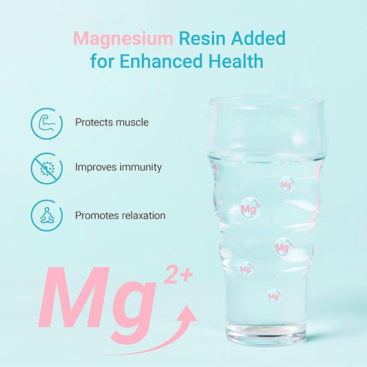 AQUA CREST Magnesium Water Filter, Intended for Brita® Pitchers and Dispensers, Everyday, UltraMax, Metro+, XL and More, 2 Months, Reduces Chlorine, 3 Count