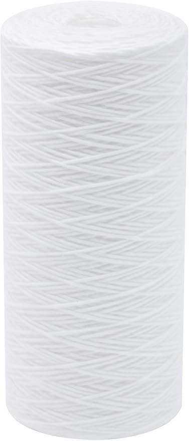 Pentair Pentek WP.5BB97P Big Blue Sediment Water Filter, 10-Inch, Whole House Polypropylene String-Wound Filter Cartridge, 10" x 4.5", 0.5 Micron 1 Count (Pack of 8)