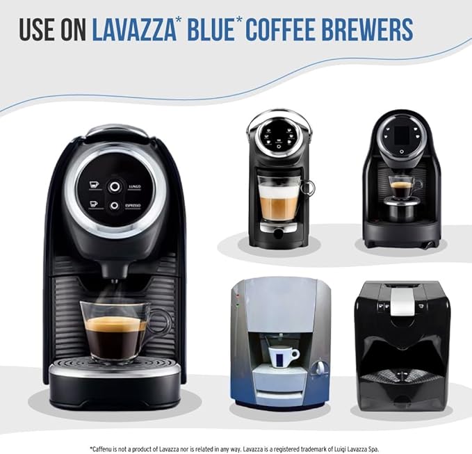 Lavazza Blue Compatible Cleaning Capsules. Coffee Machine Cleaner. Cleaning Pods Compatible with a Lavazza Blue Coffee System. Complete your Barista Kit with these Barista Accessories. 4 Uses.