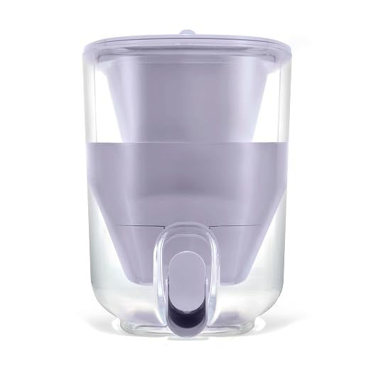 LifeStraw Home — High-Capacity Water Filter Dispenser, 35-Cup, Wisteria, BPA-Free Designed for Everyday Protects Against Bacteria, Parasites, Microplastics, PFAS, Lead, and Improves Taste