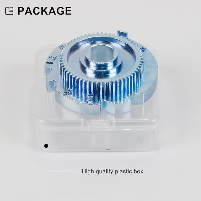 7283489 Water Softener parts - High Precision Metal Cam and Gear for High Flow Water Softeners Easy to Install Perfect Fit for Most Water Softeners