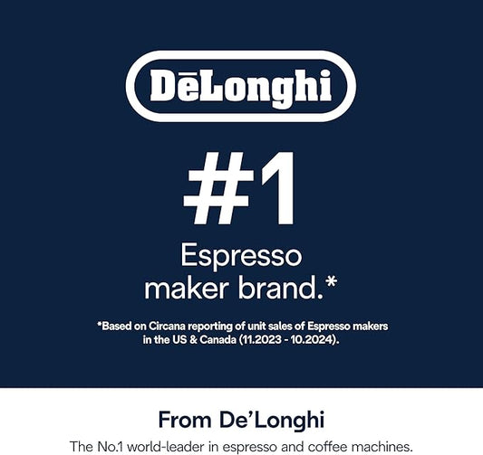 De'Longhi EcoDecalk Descaler 2-Pack, Eco-Friendly Universal Descaling Solution for Coffee & Espresso Machines, 33.8 oz (10 uses)