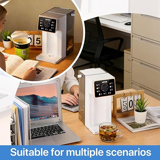 Portable Water Purifier with Dual Hot and Cold Water Outlets Ready to use Straight Out of the Box No Installation Required