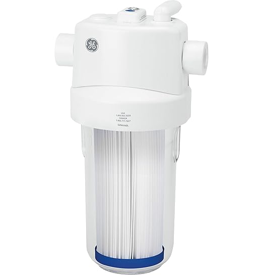 GE FXHSC Whole House Water Filter Replacement for Water_Filtration System, NSF-Certified Reduces Sediment, Rust & Other Impurities from Water-Replace Every 3 Months for Best Result- Filter (Pack of 4)