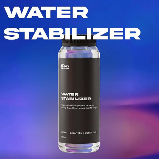 Water Stabilizer – Chlorine-Free Water Treatment for Ice Pod & Long Pod – Maintains Clean, Balanced Water for Weeks – 8 oz. Bottle (1-Month Supply) - The Pod Company