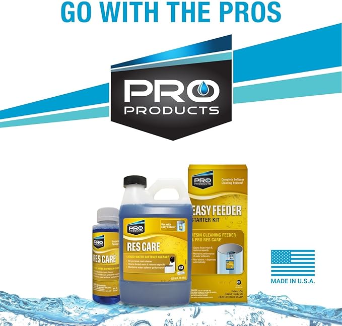 ResCare RK03B All-Purpose Water Softener Cleaner Liquid Refill, 64 oz. Bottle, 3 Pack