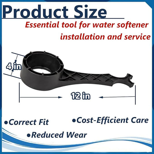 1 PC V3193-02 Water Softener Repair Wrench Fits WS1 and WS1.25 valves,Black