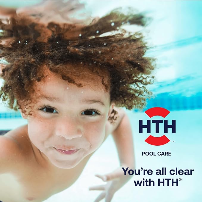 HTH 52039 Swimming Pool Care Shock Ultra, Swimming Pool Chemical, Cal Hypo Formula (4 Pack)