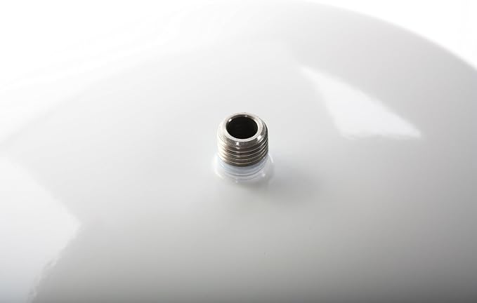 Hydronix PAE (RO-122) Water Storage Tank - 1/4" MPT for Reverse Osmosis (RO) Systems - 2.2 Gallon Volume Capacity (White)