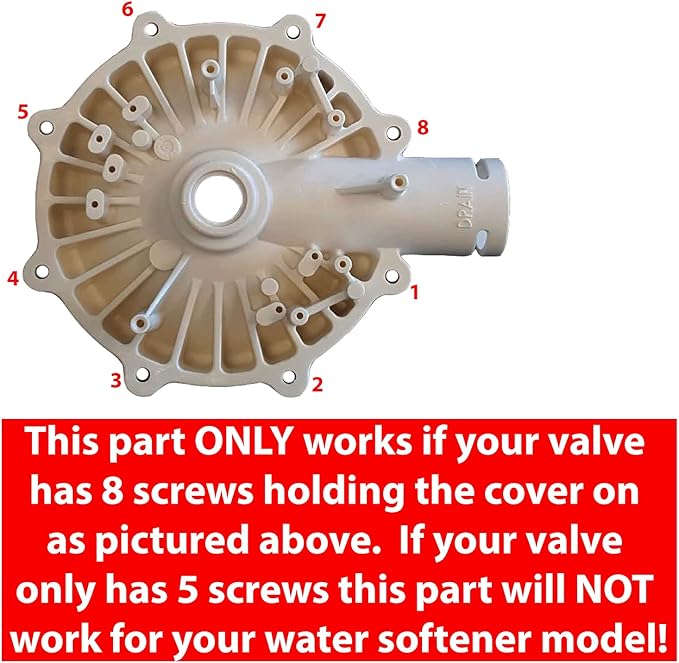 Water Softener High Flow Valve Rotor & Seal Kit - Part # 7257535