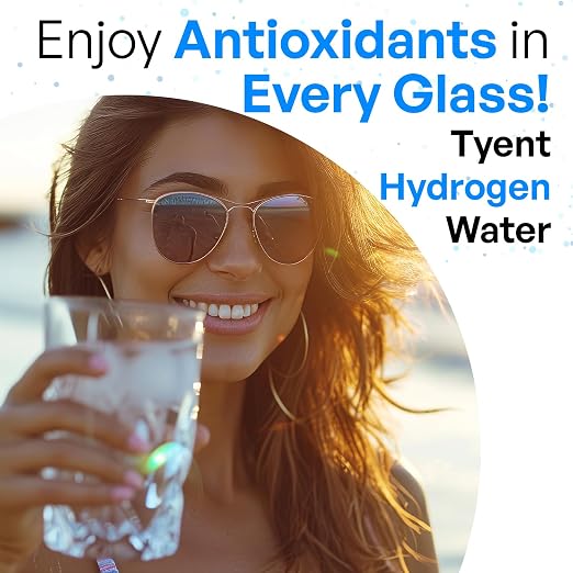 Tyent - Q-Series Water Ionizer - Dual Filtration System - Hydrogen Enhanced Water Purification - Adjustable pH Settings - Backlit Color Touch Panel & Auto-Flow Stop