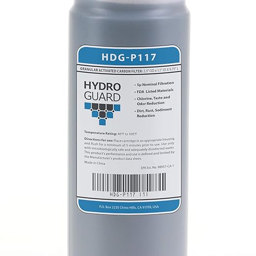 Hydronix HDG-P117 HydroGuard 2.5" OD X 10" GAC Compatible - Cuno