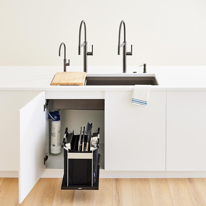 Blanco 527492 Culina II Beverage Faucet with Optional Filtration System - 1.5 GPM - Satin Dark Steel