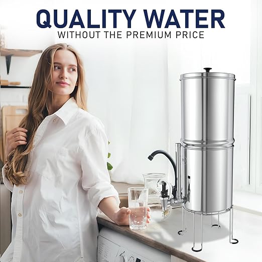 Gravity Fluoride Reduction Filter (2pk) | NSF/ANSI 372 Certified | Compatible with Most Gravity-Fed Filter Systems