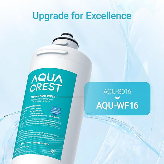 AQUA CREST OCS2 Under Sink Water Filter, Replacement for Everpure OCS2, 2CB5, 2H-L, 2CB-GW, ADC, OW2-Plus, EV9618-02, EV9634-26, EV9634-01, EV9617-05, Aquverse A100, NSF/ANSI 42 Certified