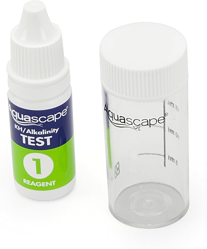 Aquascape 96019 Water Test Kit KH Alkalinity for Pond Water Feature and Garden | Quantity - 60 Tests