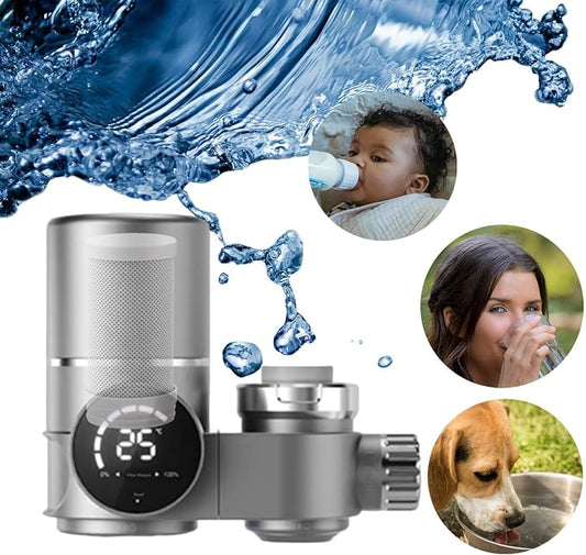 2 Pack Faucet Mount Water Filter Replacement for VICTEUT®, AQUSOFT®, BLINGARTY®, HOMELODY®, KZU®,Reduces Lead, Chlorine, Heavy Metals, Filters 70 Contaminants, Purifies 780 Gallons of Water
