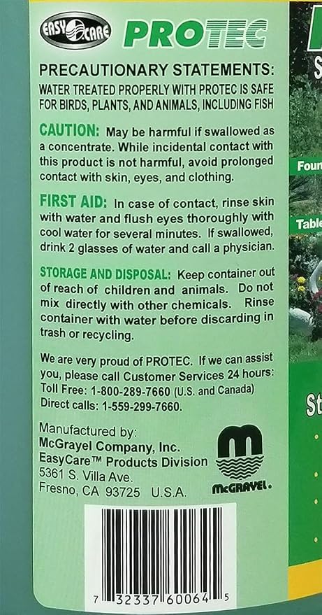 EASYCARE 60064 Protec Scale and Stain Inhibitor/Remover, 64 oz. Bottle