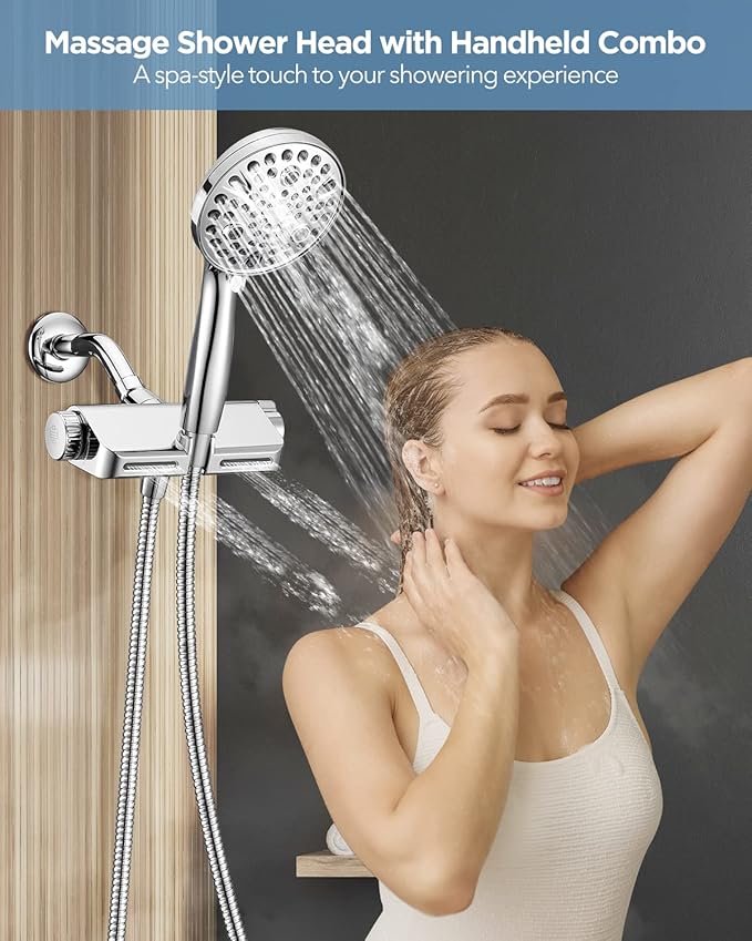 MakeFit Shower Head Filter Replacement Cartridge for MakeFit Filtered Shower Head with Handheld Combo-SSJ731/SW9730 (1-PACK)